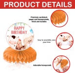 9PCS 농장 벌집 센터피스 테마 생일 파티 장식 동물 테이블 남학생 여자 남성을 위한 용품 선물 선호 : 마이멜로우몰