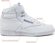 리복 엑소핏 하이탑 운동화 남녀공용 2컬러 Reebok 클래식 EX-O-FIT HI : 피피유통