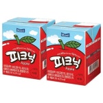 매일 피크닉 사과 200ml x 48팩 (24팩x2박스)/과일/음료/쥬스/어린이/세트/팩음료수/팩주스/과채/음료수 : 청아상점
