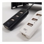 USB 4포트 허브 1.2m 고속 충전 마우스 키보드 확장 : 빅더몰