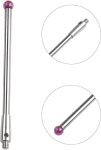 볼 게이지 헤드가 있는 M2 CMM 스타일러스 다이얼 인디케이터(1팩)(H0041)와 호환되는 내마모성 강철 막대 프로브 팁 H0041 : BearLab Market