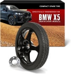 모던 스페어 컴팩트 타이어 - M 브레이크 옵션이 있는 2019-2026 BMW X5(G05) 모델에 적합 Wheel & Tire Only : 바른운동생활 BaunS