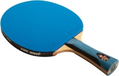 DHS 스포츠 6성급 컬러 에디션 탁구 라켓 H6004 - 쉐이크핸드 ITTF 승인 패들 고급 5 플라이 우드 두꺼운 코어 허리케인 9 및 3 고무... 