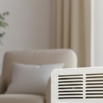 이동식 컨벡션 난방기 거실용 온풍 발열 장치 바퀴형 저소음 겨울철 실내 온도 : 호숨농장