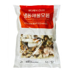 로지프로 냉동 해신 해물모듬 600g 모둠해물 해물탕재료 짬뽕용 냉동수산물 업소용 : 로지프로솔루션