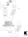 플럼 파크 PP812-55 플렉스 IPS 팔꿈치용 포획 너트로 J 굽힘을 N 고정 1-1/2 입구 : 사과베이