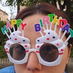 생일파티 장식안경 케이크초 디자인 포토부스 기념촬영 재미안경 : 영신물산