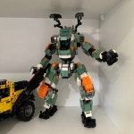 레쿠모크 디어스 엑스퍼트 타이탄폴스 2 BT-7274 벤가드급 타이탄 로봇 메카 피규어 조립 블록 장난감 선물용 1077pcs : 가보자상점