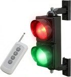 LED 교통 정지 고 라이트 키트 4인치 스톱 앤 신호 원격 제어 IP65 방수 산업용 적재 도크 주차장 창고 및 차고 장식용 (2라이트) 2-Light... 