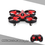 미니 2.4G 4채널 4축 자이로 NH-010 RC 드론 쿼드콥터 PK Eachine E-010 JJRC H36 헤드리스 모드 UFO 항공기 Drone W 1Pcs Battery... 