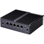 Qotom 미니 PC Q730G5 CPU Celeron J4105 쿼드 코어 1.5GHz 5X 2.5G LAN 포트 홈 오피스 라우터 방화벽 S08/ 16G RAM 256G SSD... 