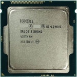 ONWEBAYK CPU 프로세서 E3-1246 V3 E3 1246v3 1246 3.5GHz 쿼드코어 8thread 84W LGA 1150 : 브레이브아울렛