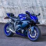 YZFR7 R7 액세서리 측면 날개 스포일러 에어 디플렉터 윈드 윙 나이프 커버(브라이트 블랙) Bright Black : 세니아Senia