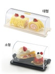 트레이 케이크돔 빵 덮개 진열 케익돔 뚜껑 베이커리 원형 카페 보관통 케이크보관함 : cz샵
