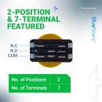 블루스타즈 7253233A 클러치 PTO 스위치 큐브 카데 MTD 7253233 9253233A 9253233 델타 620308 6204308 RTZ XT ZTR 제로 1515 : 라보루체