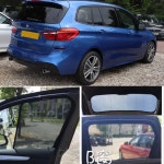 BMW 2 시리즈 F46 그란 투어러 2013-2021 용 자동차 햇빛가리개 앞 유리 프레임 커튼 뒷 측면 창문 차양 바이저 Triangular Windows... 