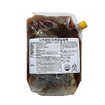 갈비탕 육수 나주곰탕 농축액 급식납품 1kg 맑은 엑기스 쌀국수 국밥 설렁탕 즉석국 간편 원액 : 시인영