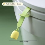 꽃 화장실 뚜껑 터(녹색) Green : 호두Market