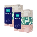 모나리자 피부저자극 280매 3입 2팩 총6개 각티슈 천연펄프 미용티슈 : 피스s
