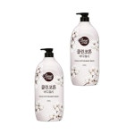 샤워메이트 쿨 촉촉한 청소년 향좋은 온가족 바디클렌저 대용량 클린코튼 1.2kg 2개 : 정근이팜