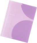 리히트 랩 클리어 파일 포켓 홀더 8개 A4 라벤더 F7736-10 lavender : 럭키블룸픽