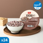 [N배송] 양반 100밥 백밥 오미밥 잡곡밥 작은공기 130g, 24개 : 윤마켓샵스