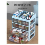 약장 가정용 서랍식 뚜껑형 약품 스탠드형 서랍형 : 청운글로벌