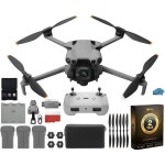 DJI 2년 보증 포함 Mini 5 Pro | 플라이 모어 콤보 RC-N3 1인치 CMOS 카메라 3-배터리 번들 전방위 장애물 감지 및 20km 전송 전문 드론... 