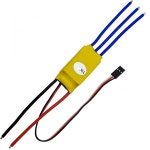 RC 비행기 헬리콥터 자동차 보트 탱크용 ESC 30A 고출력 브러시리스 전자 속도 제어기 30A : 엘르비원