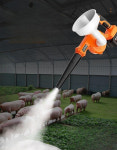 분말살포기 농장 축사 스프레이 가루 방역 분사 전기 소독기 믹싱 분사기 양돈장 무선 : 온프라임