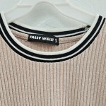 TALLY WEIJL ITALY 반팔 티 여 S J6362 : 스카이빈티지