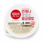 황금 햇반 백미 210g 36개 : 오캐럿