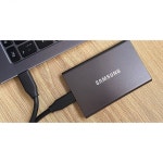 [세금포함] [정품] T7 1TB (MU-PC1T0K/WW) USB 3.2 Gen 2 외장형 SSD 솔리드 스테이트 드라이브[세금포함] MU-PC1T0T 349 : 헤라쇼핑
