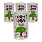 미래생활 나무야나무야 점보롤 2겹, 250m x 4롤 x 4팩 : 만렙슈퍼