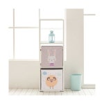 H6295 3단 3칸 심플 낮은책장 1color : 은하수생활