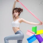 근력강화 탄성밴드 홈트레이닝 요가 필라테스 헬스 운동용 라텍스 스트레칭밴드 : bunnyandco