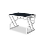 J1421 강화유리 1인 게이밍 책상 1000 1color : 크로바숍