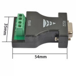 패시브 인터페이스 컨버터 485 DB9-3 와이어 터미널 1.2km RS232-RS485 : 글로벌오슬로상사