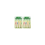 메디케어 J 옥칫솔4개입 2개 이중미세모 옥모칫솔 옥나노 항균 슬림모 : FS글로벌마켓