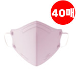 헬스키퍼 마스크 에어 새부리형 핑크 40매 중형 학생 : 데이온DAY