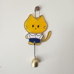 냥냥트리오 글라스아트 도어벨 DIY 키트 : 보라새벽