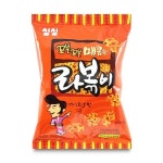 싱싱 꼬불꼬불 매콤한 라볶이 과자 스낵 50g 25개 : 또와 상점