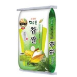 민전웰빙디포 | BS 청정 해남 찹쌀 유기농찹쌀 웰빙찹쌀 신선한찹쌀 10kg x 2포 : 그린 디포