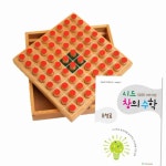 유아 수학 보드 게임 목재 교육 도구 창의력 퍼즐 사고력놀이 가정학습 아동교구 : 테인