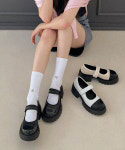 [LAZYANNE] 라델 콤비 메리제인 플랫폼 로퍼(6cm) _ AOF303 l 3컬러 : 휴스턴폭스