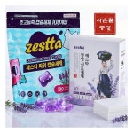 제스타 파워캡슐세제 100개 / 청명 세탁시트 세제 60매입 : 리셋플래너