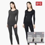 BYC BYC 보디히트 발열 겨울 여자 내복 세트 DBS1048 : 연경브라보
