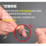 카포스 CP-383 세네 채비로다 유동형 오모리그 한치채비 2개입 : 다솔낚시분당
