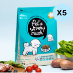 페츠베리머치 강아지 애견 눈물케어 사료 오리 1kg X5 : 루아플레르