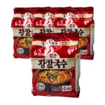 농심 얼큰장칼국수, 103g, 16개 : 담다로그